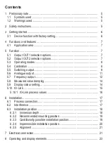 Предварительный просмотр 2 страницы IFM SA20 Series Operating Instructions Manual