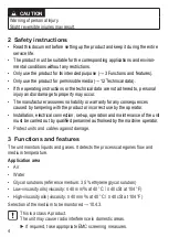 Preview for 4 page of IFM SAxx04 Series Operating Instructions Manual