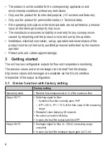 Preview for 6 page of IFM SAxx20 Operating Instructions Manual