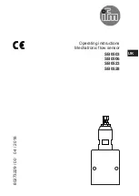 Preview for 1 page of IFM SB0503 Operating Instructions Manual