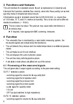 Preview for 6 page of IFM SD1540 Operating Instructions Manual