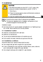 Preview for 15 page of IFM SD1540 Operating Instructions Manual