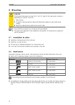 Preview for 14 page of IFM SDG 50 Series Operating Instructions Manual