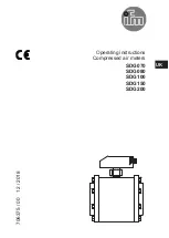 IFM SDG070 Operating Instructions Manual preview