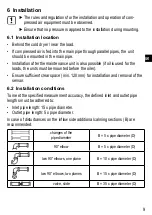 Preview for 9 page of IFM SDG082 Operating Instructions Manual