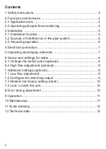 Preview for 2 page of IFM SI 5001 Operating Instructions Manual