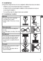 Предварительный просмотр 5 страницы IFM SI5100 Operating Instructions Manual