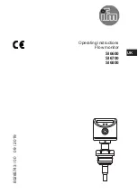 Предварительный просмотр 1 страницы IFM SI6600 Operating Instructions Manual