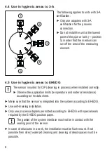 Предварительный просмотр 8 страницы IFM SI6600 Operating Instructions Manual