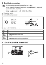 Preview for 14 page of IFM SM2x04 Series Operating Instructions Manual