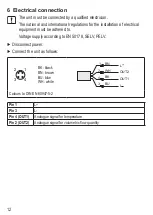 Preview for 12 page of IFM SM6x04 Operating Instructions Manual