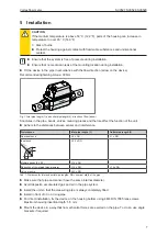 Preview for 7 page of IFM SV0527 Operating Instructions Manual