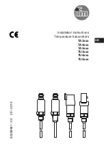 Preview for 1 page of IFM TA3 Series Installation Instructions