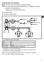 Предварительный просмотр 5 страницы IFM TP323 Series Operating Instructions Manual