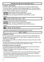 Preview for 2 page of IFM TS285A Operating Instructions