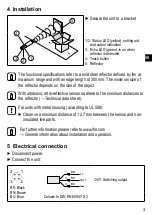 Предварительный просмотр 3 страницы IFM UGR502 Operating Instructions