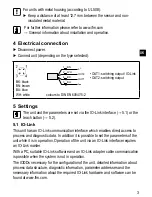 Preview for 3 page of IFM UGT203 Operating Instructions