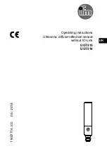 Preview for 1 page of IFM UGT515 Operating Instructions