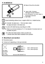 Preview for 3 page of IFM UGT515 Operating Instructions