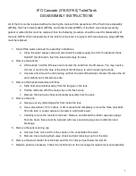 Preview for 1 page of IFO Cascade 3180 Disassembly Instructions