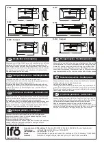 Preview for 2 page of IFO Sense 15402 Quick Start Manual