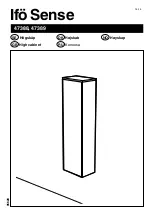 IFO Sense 47388 Assembly Instructions Manual preview