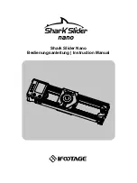 iFootage Shark Slider Nano Instruction Manual предпросмотр