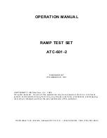 Preview for 2 page of IFR ATC-601-2 Operation Manual