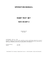 Preview for 2 page of IFR NAV-402AP-3 Operation Manual