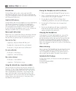 Preview for 2 page of ifrogz Airtime Vibe Manual