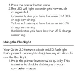 Preview for 5 page of ifrogz Golite 2.0 Instructions Manual