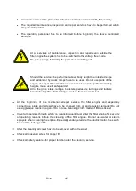 Preview for 17 page of ifs IFE 2000 Operating Instructions Manual