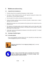 Preview for 28 page of ifs IFE 2000 Operating Instructions Manual