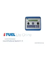 iFuel iFUEL LITE Online User & Technical Manual предпросмотр