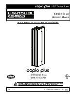 IGBT Capio plus ILSCP24 Installation And Operation Manual preview