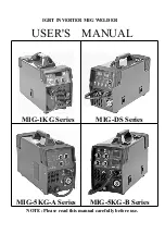 IGBT MIG-160 User Manual preview