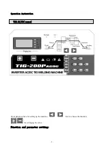 Preview for 7 page of IGBT TIG-200 Instruction Manual