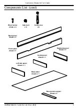 Preview for 5 page of IGC Dorel Mother's Choice Toddler Bed with Drawer Instruction Manual & User Manual