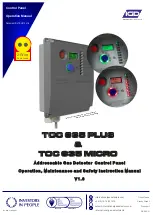 IGD TOC 635 PLUS Operation, Maintenance And Safety Instruction Manual предпросмотр