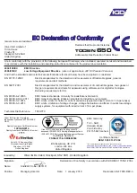 Предварительный просмотр 5 страницы IGD TOCSIN 650 SERIES Operation And Maintenance