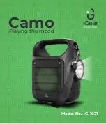 Предварительный просмотр 1 страницы iGear Camo iG-1021 Quick Start Manual