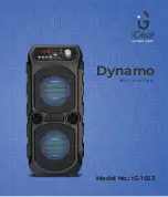 iGear Dynamo iG-1023 Quick Start Manual предпросмотр