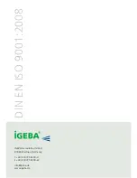 Предварительный просмотр 56 страницы IGEBA U5M Instruction Manual