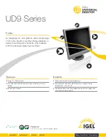 Igel UD9 Series Specifications preview