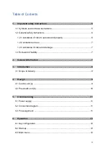 Preview for 3 page of Igema BTU-100 Installation And Operating Instructions Manual