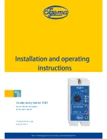 Igema FLB1 Installation And Operating Instructions Manual предпросмотр