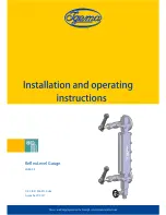 Preview for 1 page of Igema LG40-CS Installation And Operating Instructions Manual