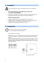 Предварительный просмотр 8 страницы Igema SMLC 1 Installation And Operating Instructions Manual