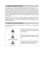 Предварительный просмотр 6 страницы Igema TG200 Installation And Operation Instruction Manual