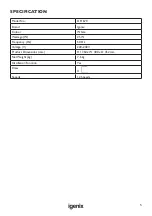 Предварительный просмотр 5 страницы iGenix DF1670 User Manual